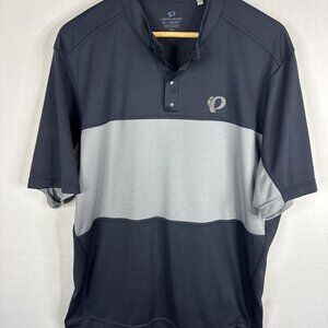 Pearl Izumi Select Cycling Jersey Snap Neck Black Gray Men’s XXL